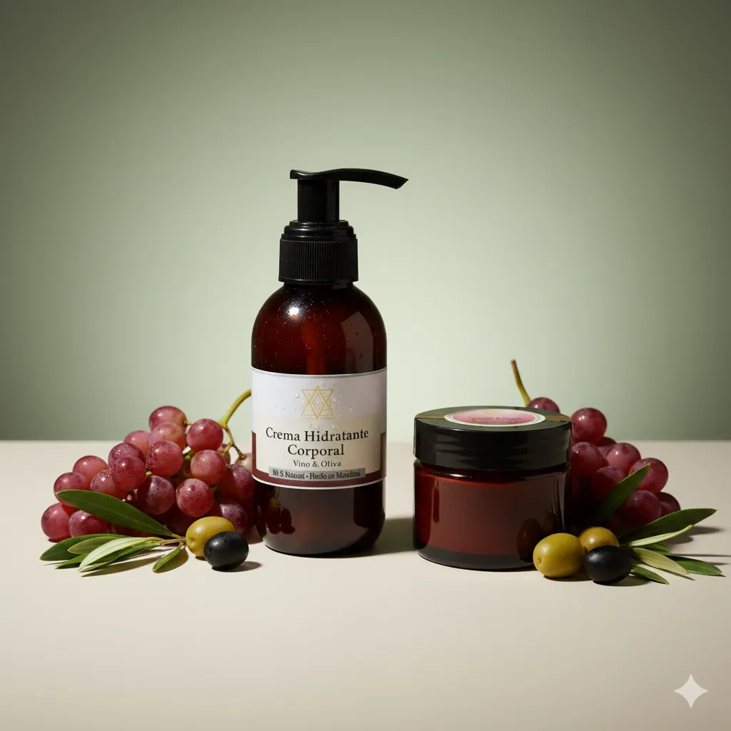 Crema Corporal de Vino & Oliva