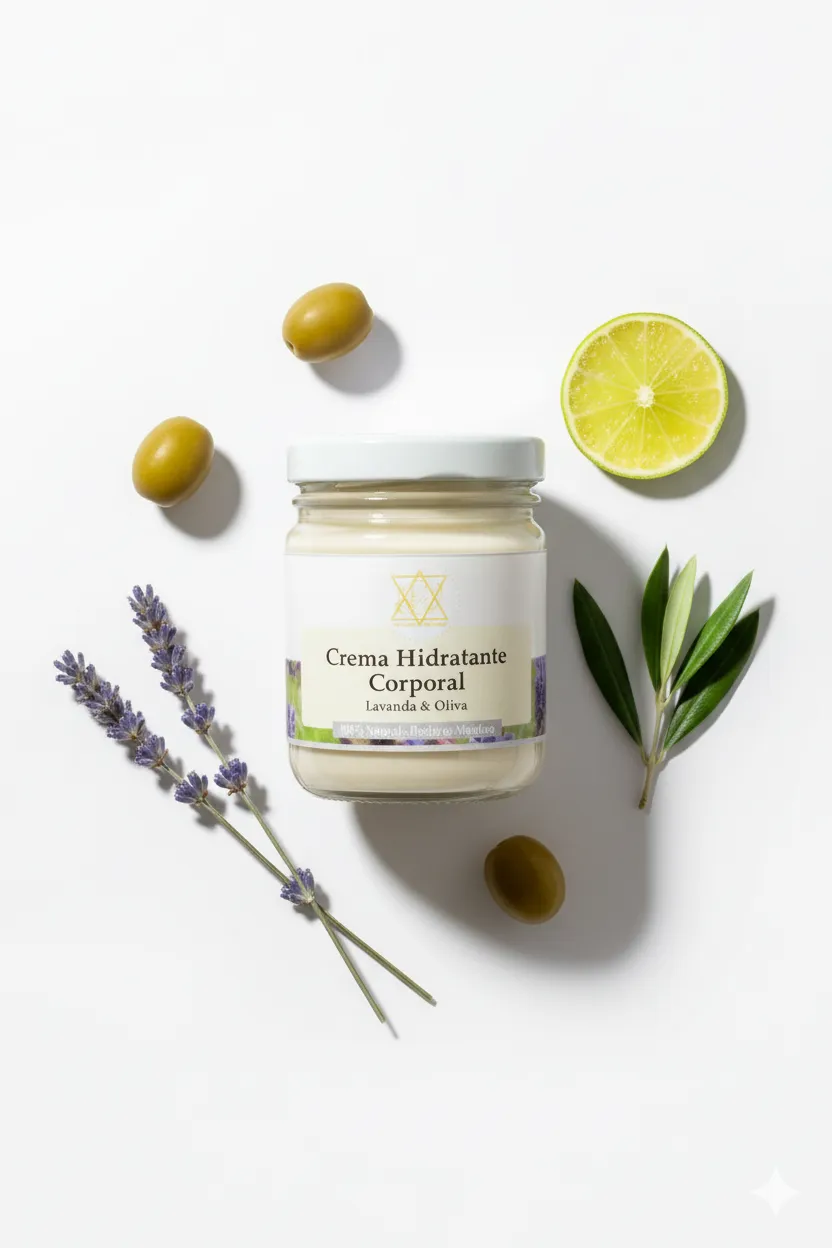 Crema Corporal de Oliva & Lavanda 100cc